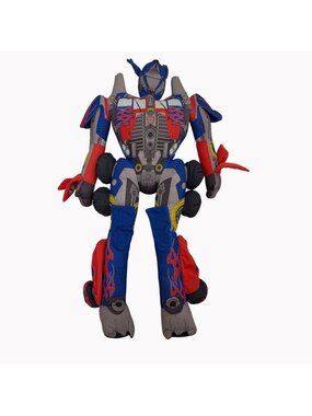 Transformers Optimus Prime Plush 32" Movie Doll By Hasbro Robot Hero Collectible